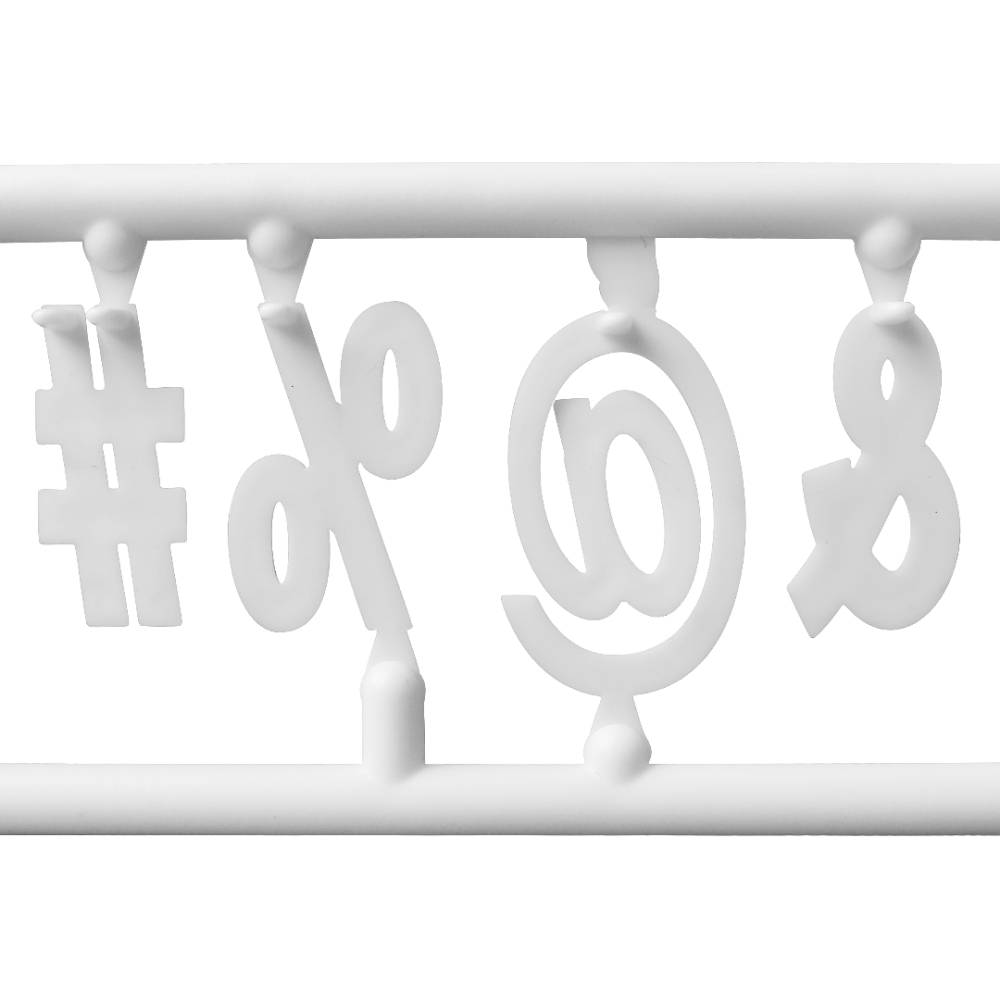 Litery i cyfry do wpinania na tablicę - zestaw